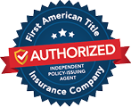 First American Authorized Agent Seal